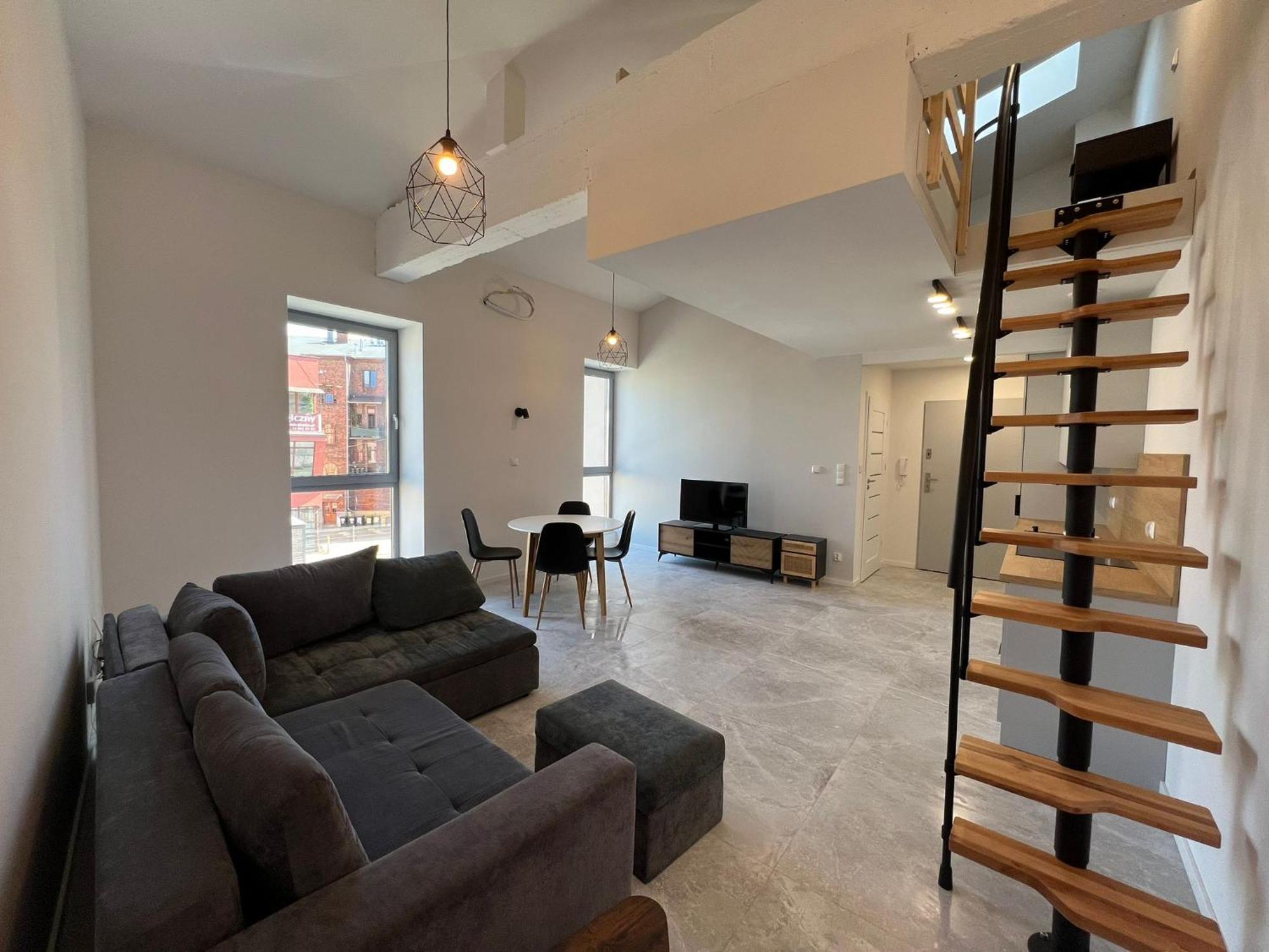 Dwupietrowy Loft Fabryka Welny 2 # Nestapartamenty บีเอสโก-เบียวา ภายนอก รูปภาพ